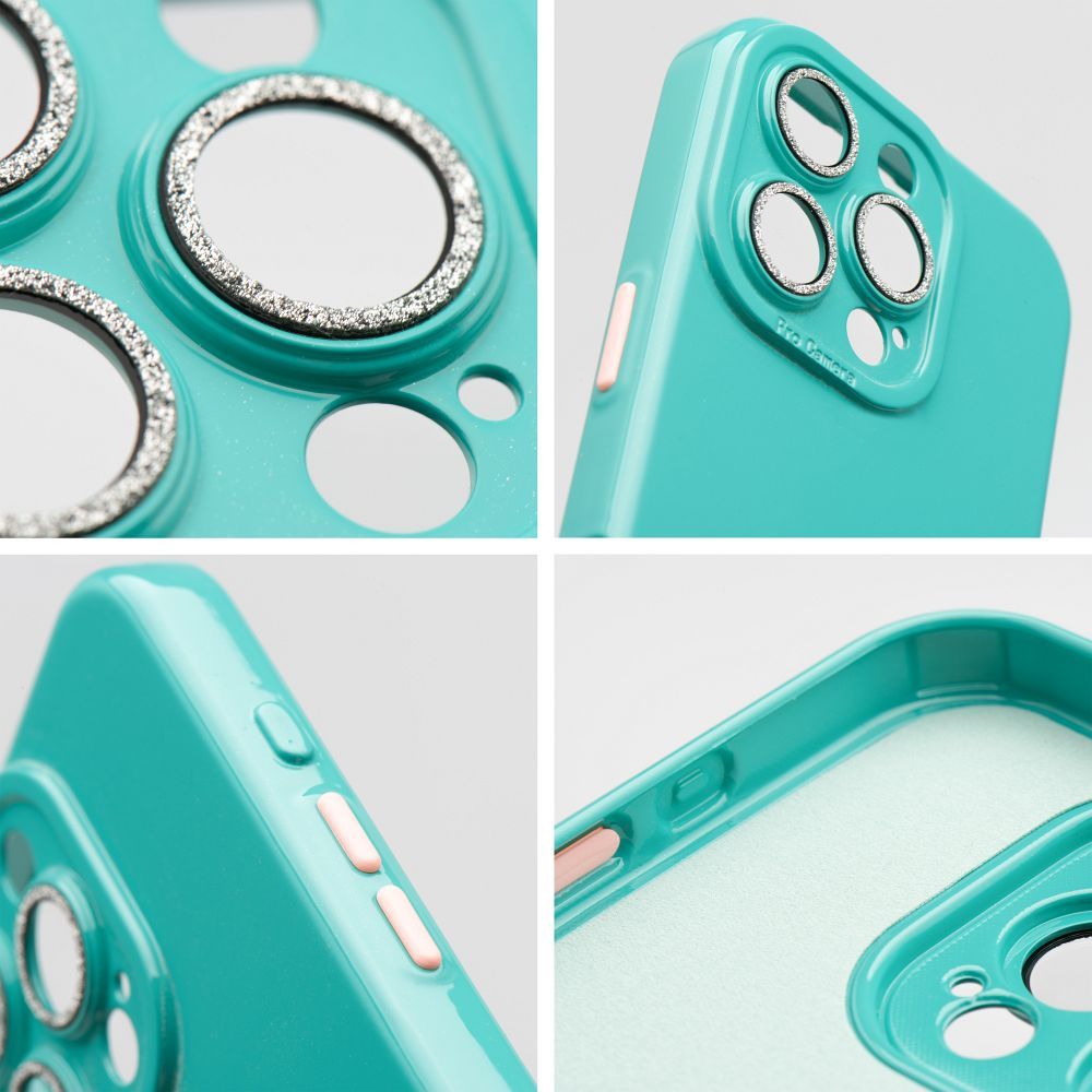 Pokrowiec Etui Pastel Shine zielone APPLE iPhone 16 Pro Max / 6