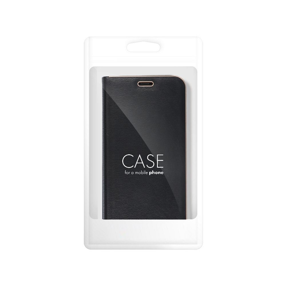 Pokrowiec etui Portfelowe z ramk Vennus Book czarne Xiaomi Redmi Note 12 4G / 8