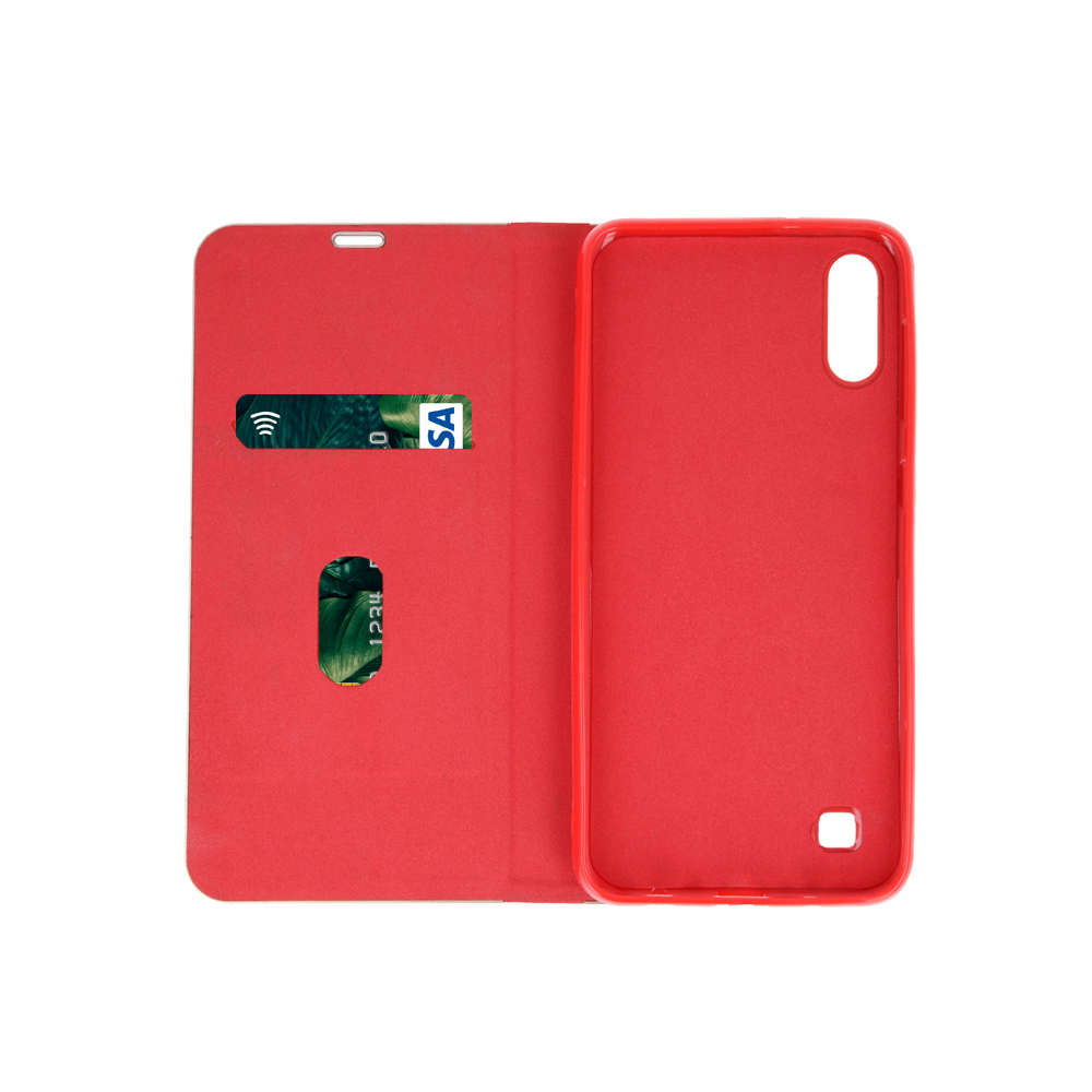 Pokrowiec etui Portfelowe z ramk Vennus Book czerwone SAMSUNG Galaxy A50s / 4