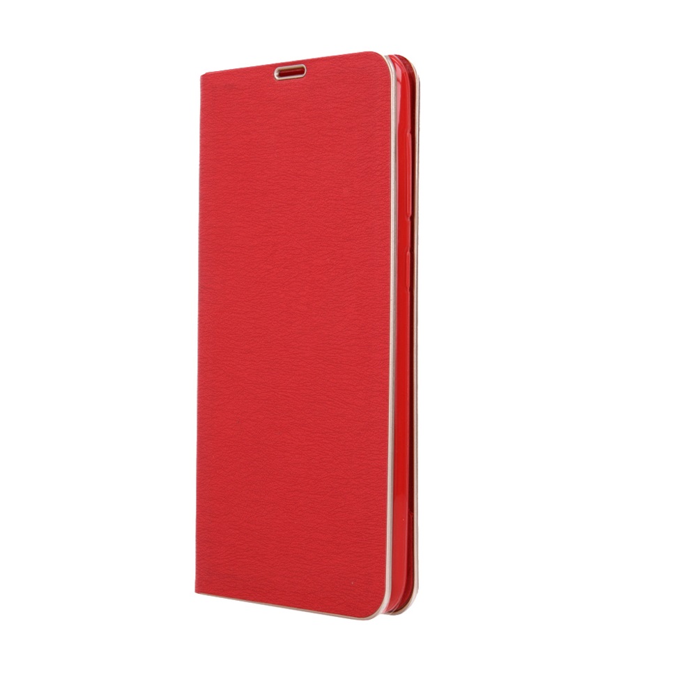 Pokrowiec etui Portfelowe z ramk Vennus Book czerwone SAMSUNG Galaxy Xcover 4