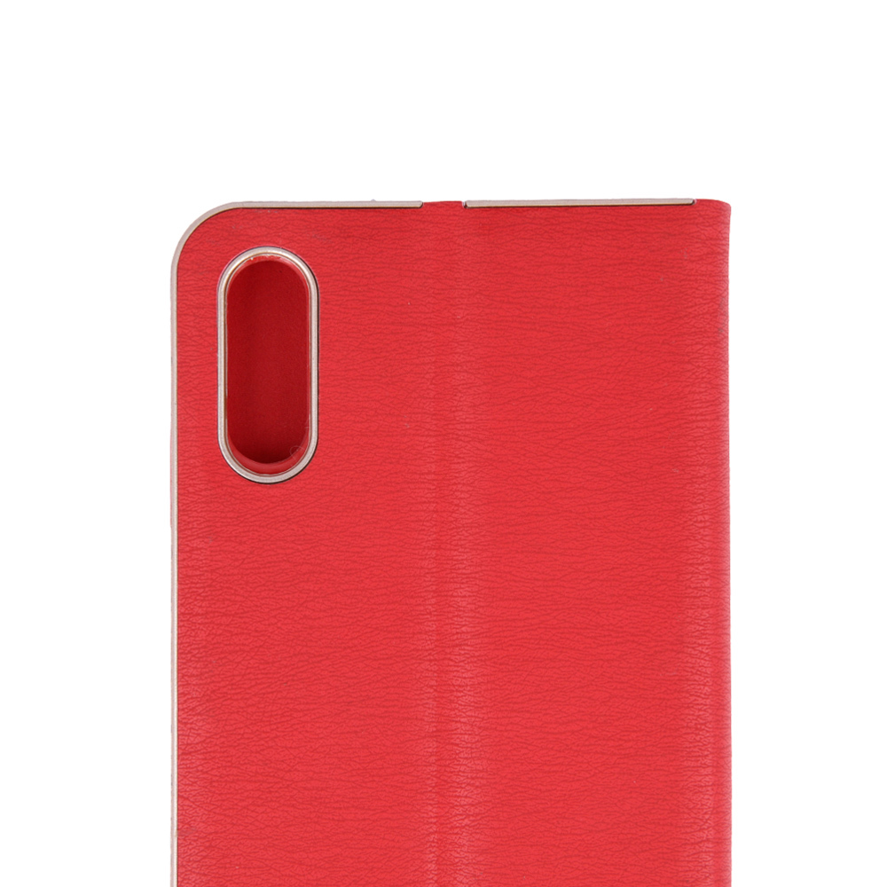 Pokrowiec etui Portfelowe z ramk Vennus Book czerwone SAMSUNG Galaxy Xcover 4s / 7