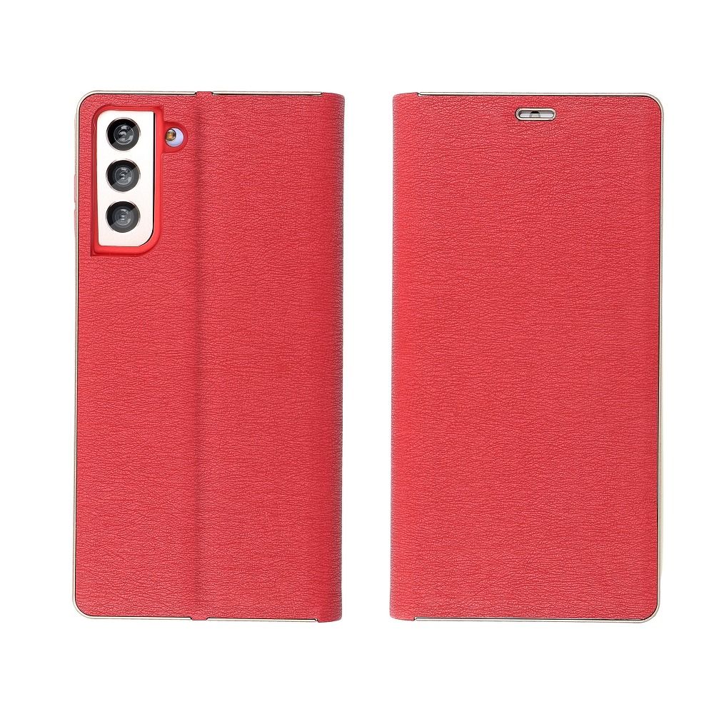 Pokrowiec etui Portfelowe z ramk Vennus Book czerwone Xiaomi Redmi Note 11S 5G / 6