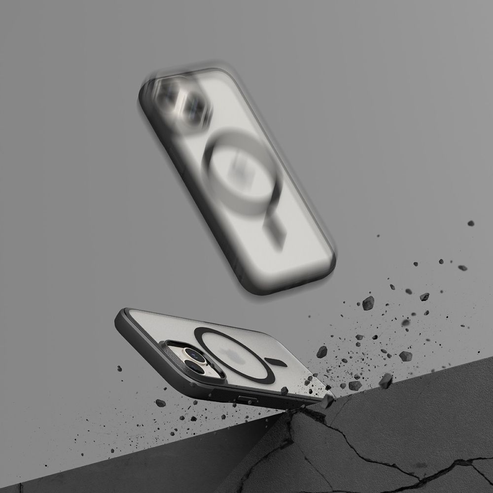 Pokrowiec etui Ringke Fusion Bold Magnetic Magsafe czarne APPLE iPhone 15 / 7