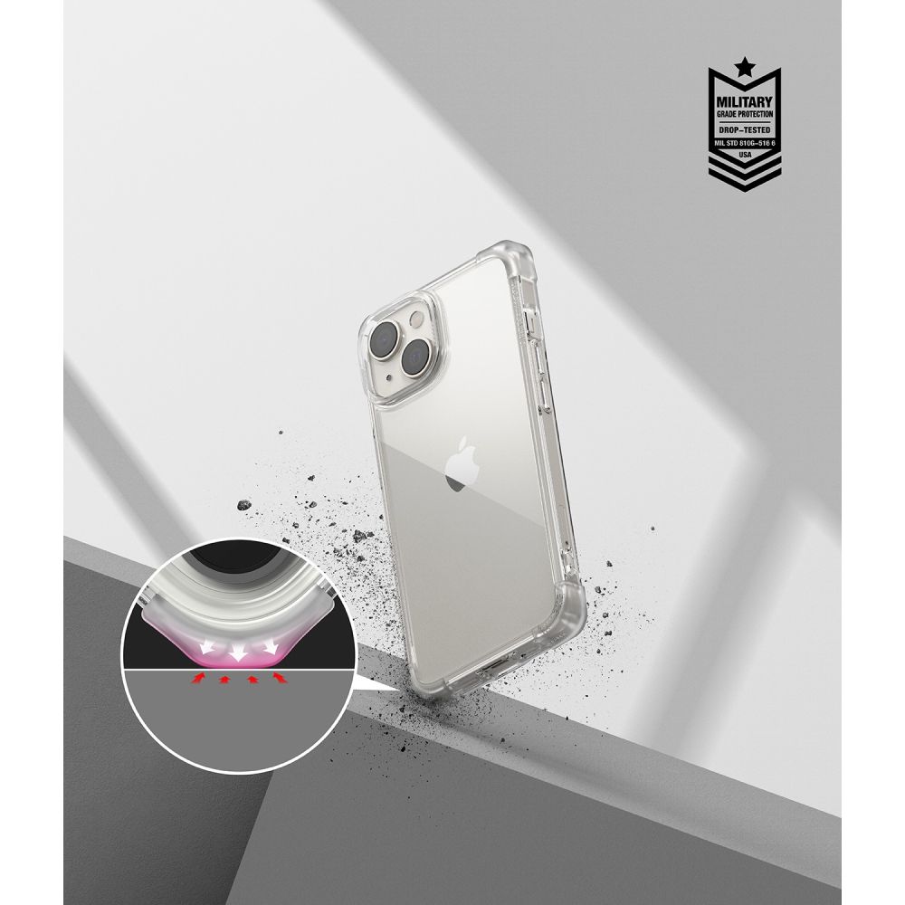 Pokrowiec etui Ringke Fusion Bumper przeroczyste APPLE iPhone 14 Plus / 6