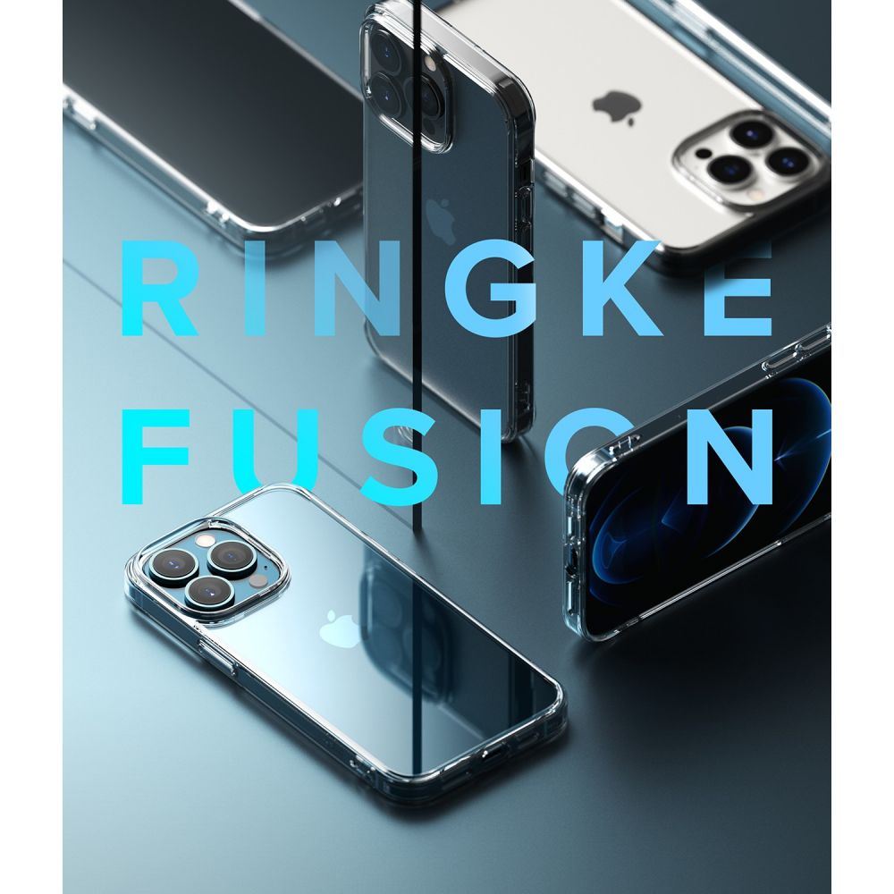 Pokrowiec etui Ringke Fusion czarne APPLE iPhone 13 Pro Max / 8