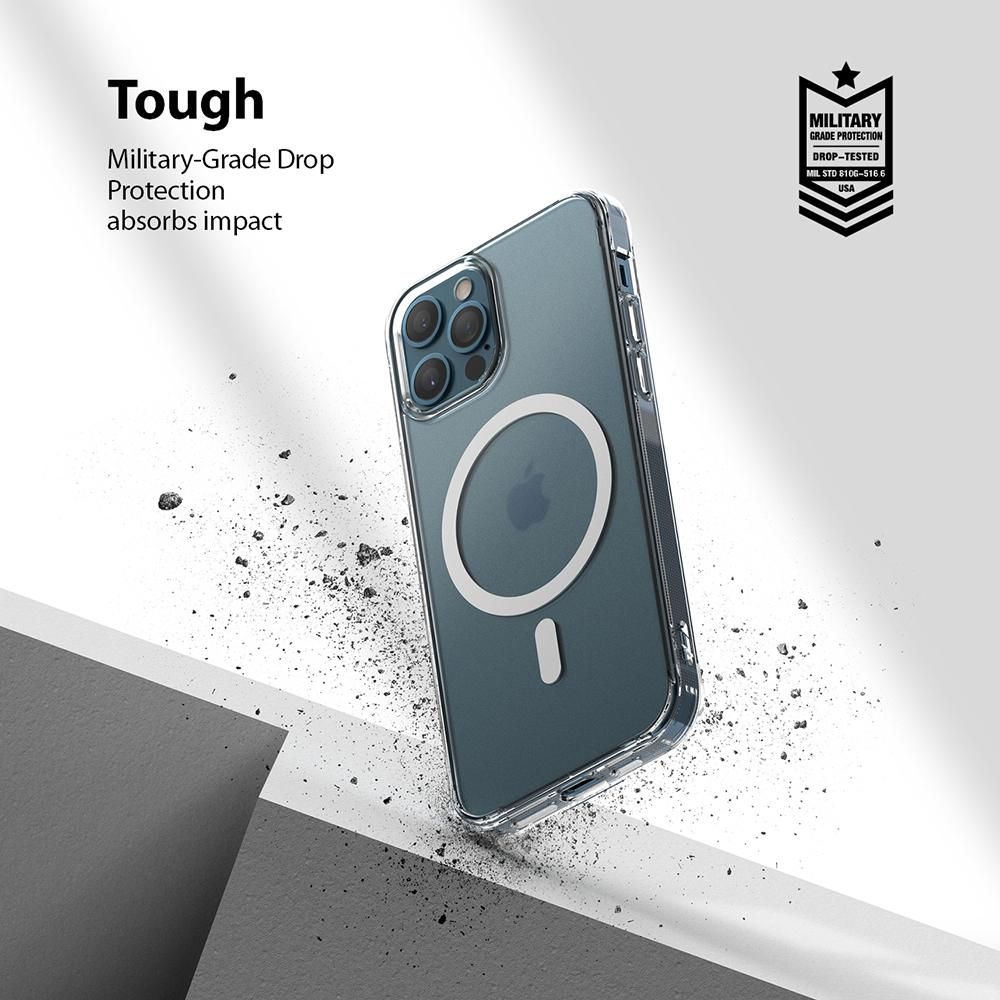 Pokrowiec etui Ringke Fusion Magnetic Magsafe Matte przeroczyste APPLE iPhone 12 Pro Max / 11