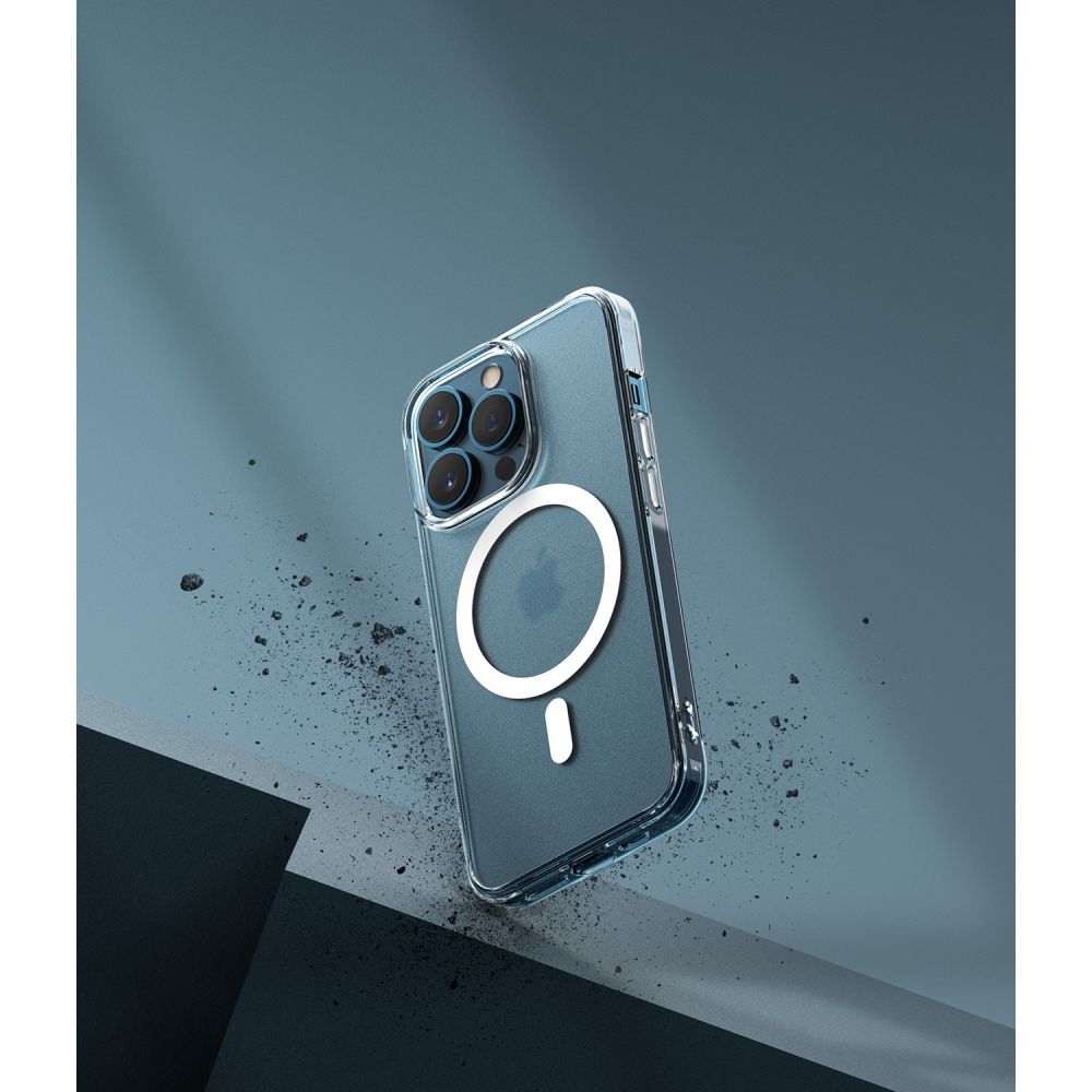 Pokrowiec etui Ringke Fusion Magnetic Magsafe Matte przeroczyste APPLE iPhone 13 Pro / 4