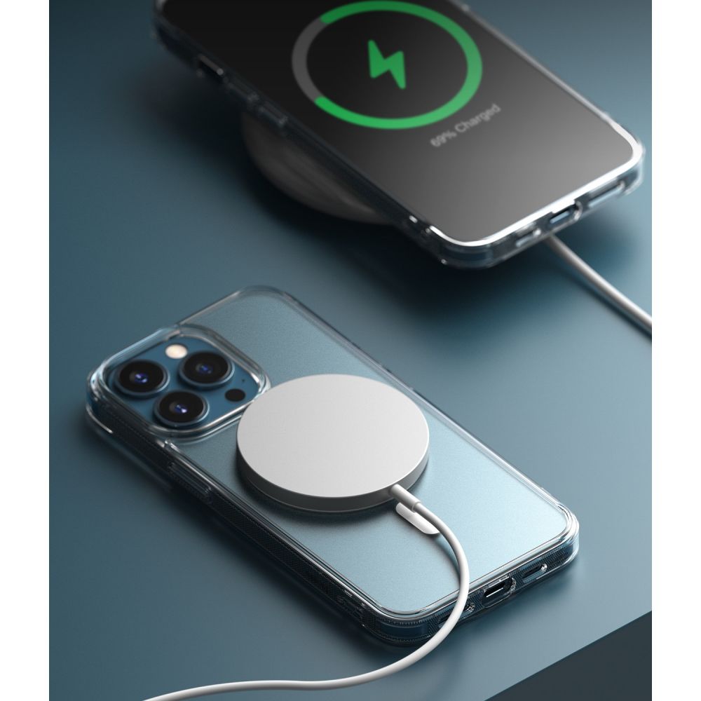 Pokrowiec etui Ringke Fusion Magnetic Magsafe Matte przeroczyste APPLE iPhone 13 Pro / 7