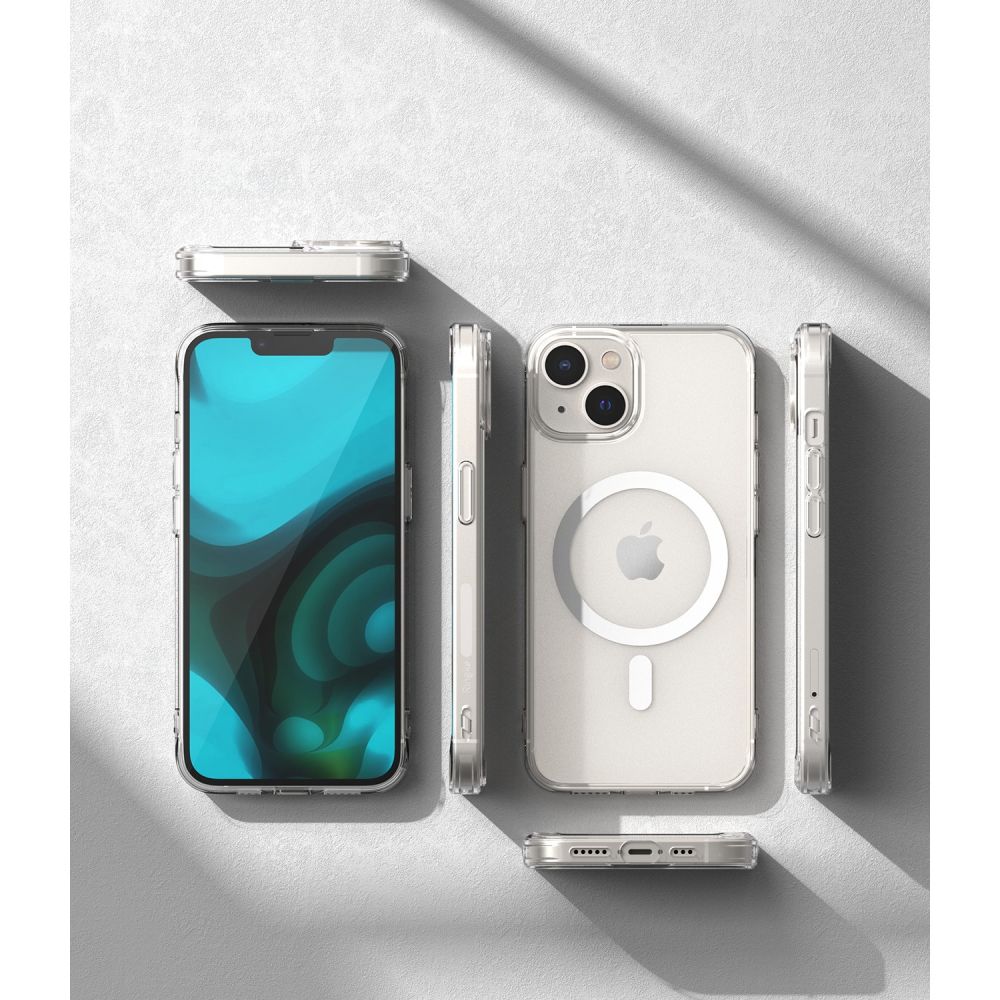 Pokrowiec etui Ringke Fusion Magnetic Magsafe Matte przeroczyste APPLE iPhone 14 / 5