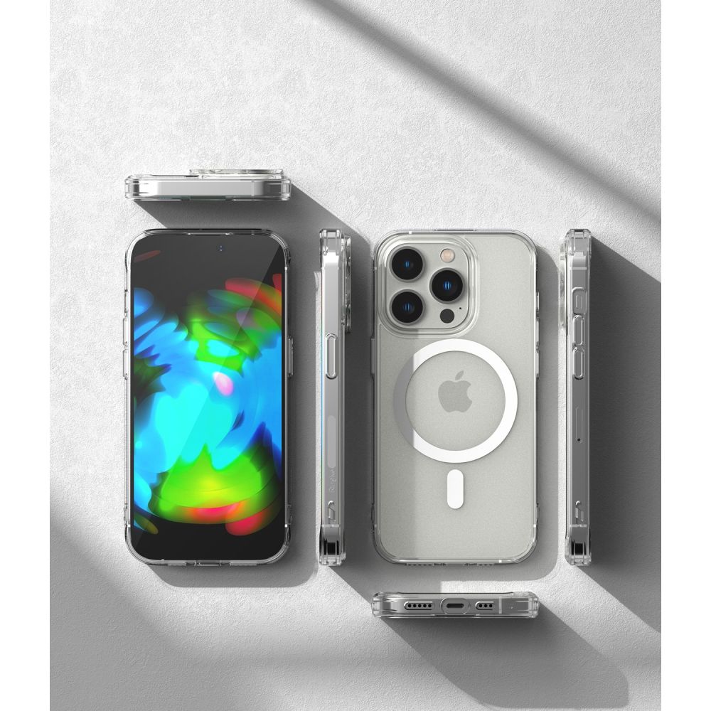 Pokrowiec etui Ringke Fusion Magnetic Magsafe Matte przeroczyste APPLE iPhone 14 Pro / 8