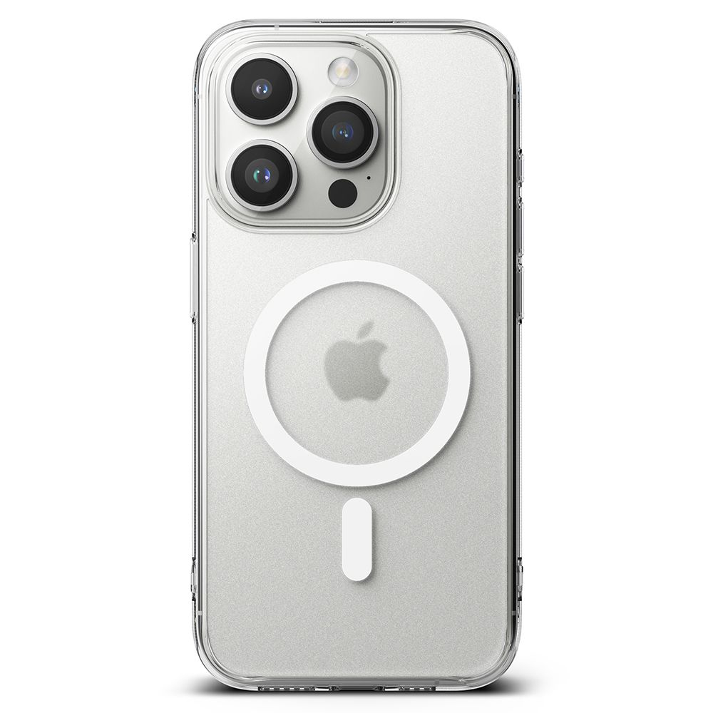 Pokrowiec etui Ringke Fusion Magnetic Magsafe Matte przeroczyste APPLE iPhone 15 Pro Max / 3