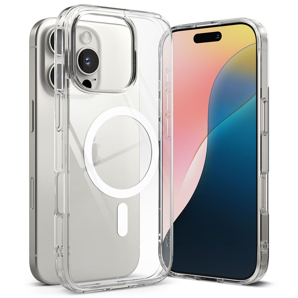 Pokrowiec etui Ringke Fusion Magnetic Magsafe przeźroczyste APPLE iPhone 16 Pro Max / 2
