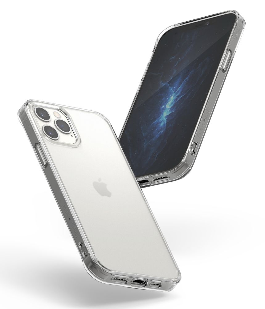 Pokrowiec etui Ringke Fusion Matte Przeroczyste APPLE iPhone 12 / 5
