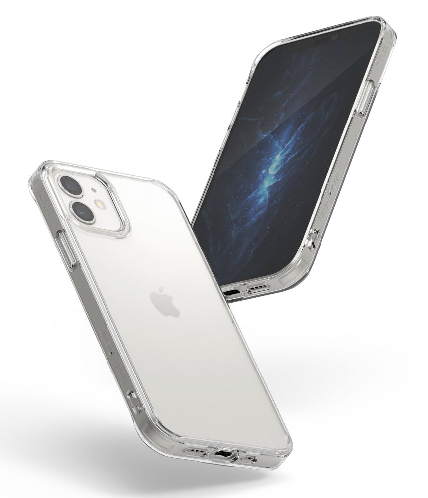 Pokrowiec etui Ringke Fusion Matte Przeroczyste APPLE iPhone 12 Mini / 5