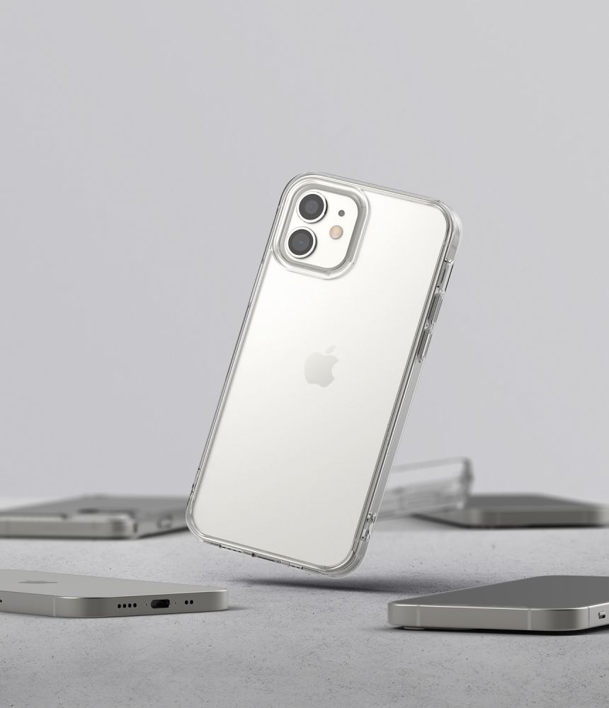 Pokrowiec etui Ringke Fusion Matte Przeroczyste APPLE iPhone 12 Mini / 9