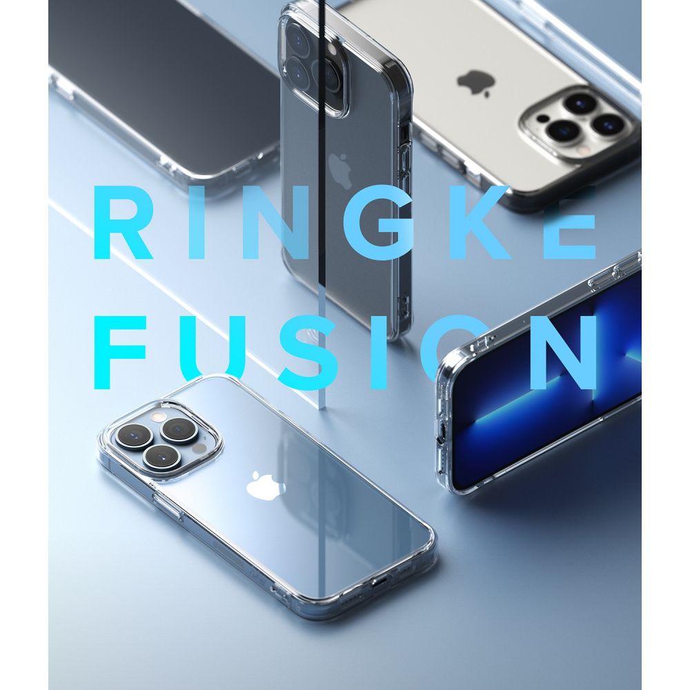 Pokrowiec etui Ringke Fusion Matte przeroczyste APPLE iPhone 13 Pro / 12