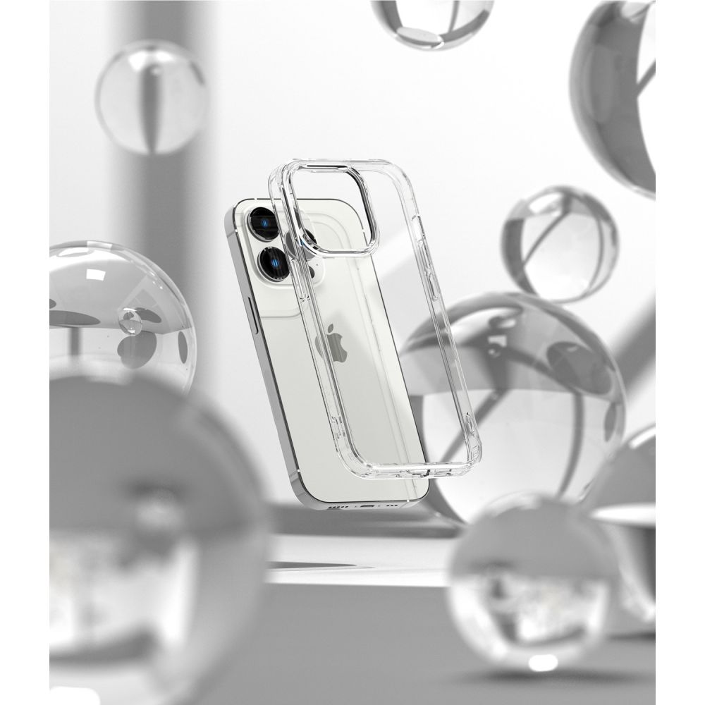 Pokrowiec etui Ringke Fusion Matte przeroczyste APPLE iPhone 14 Pro / 8
