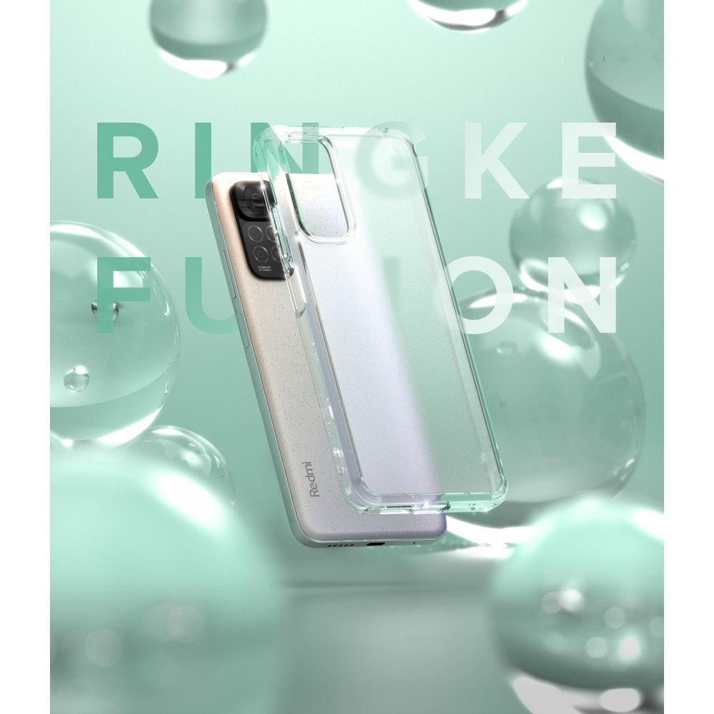 Pokrowiec etui Ringke Fusion Matte przeroczyste Xiaomi Redmi Note 11 / 9