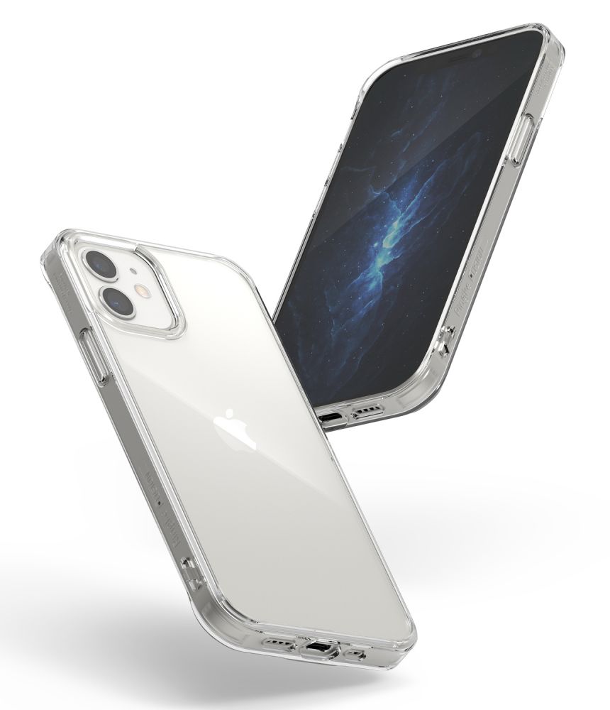 Pokrowiec etui Ringke Fusion Przeroczyste APPLE iPhone 12 Mini / 6