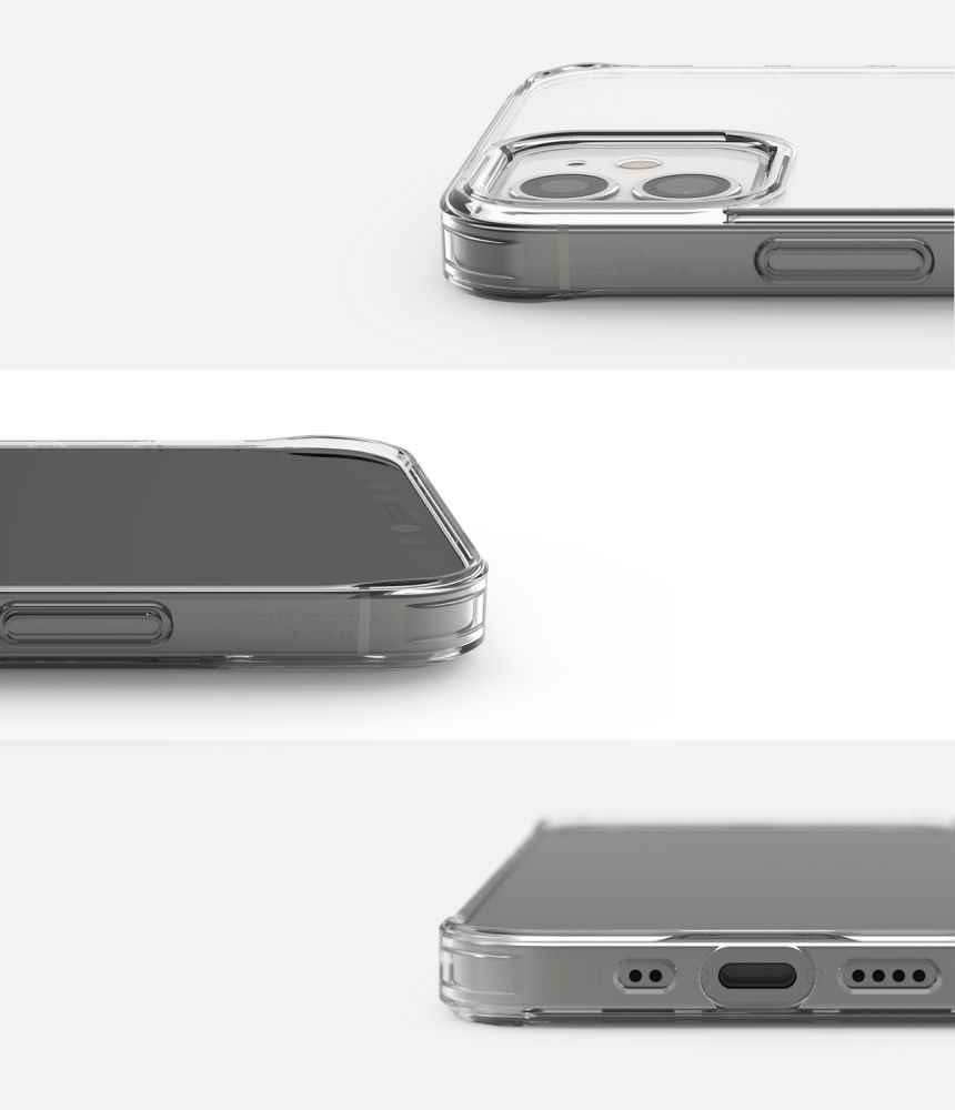 Pokrowiec etui Ringke Fusion Przeroczyste APPLE iPhone 12 Mini / 9