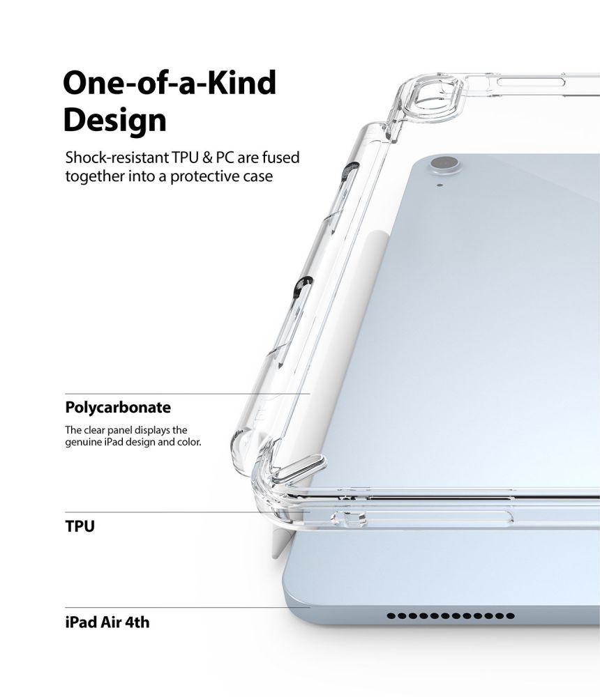 Pokrowiec etui Ringke Fusion przeroczyste APPLE iPad Air 4 2020 / 2