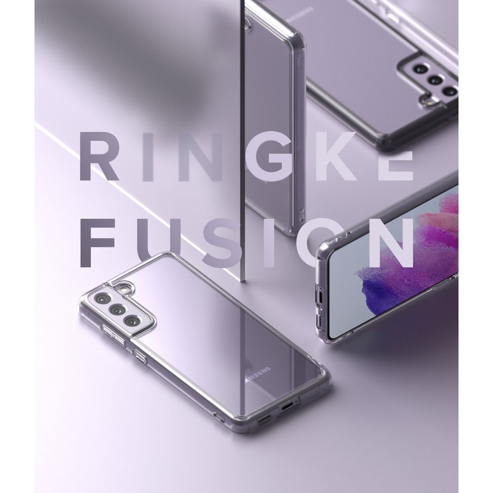 Pokrowiec etui Ringke Fusion przeroczyste SAMSUNG Galaxy S21 FE / 8