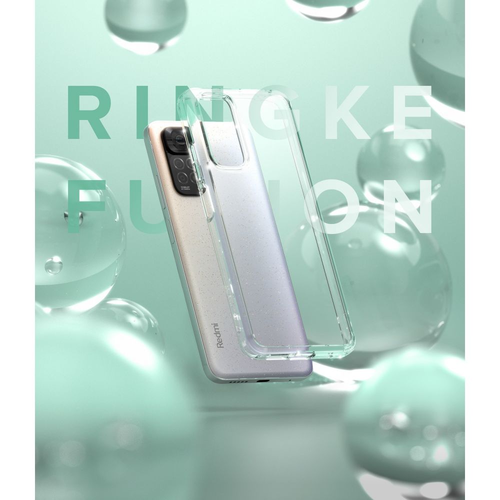 Pokrowiec etui Ringke Fusion przeroczyste Xiaomi Redmi Note 11 / 9