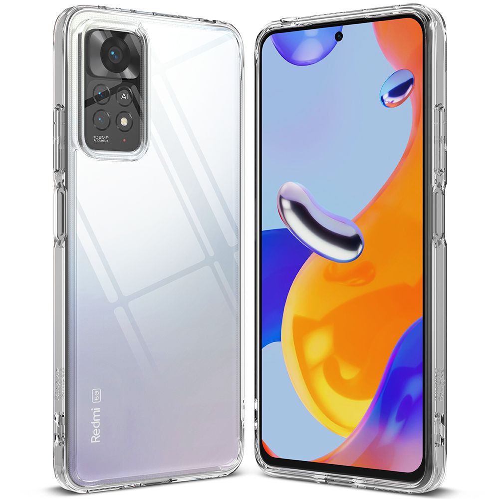 Pokrowiec etui Ringke Fusion przeroczyste Xiaomi Redmi Note 11 Pro