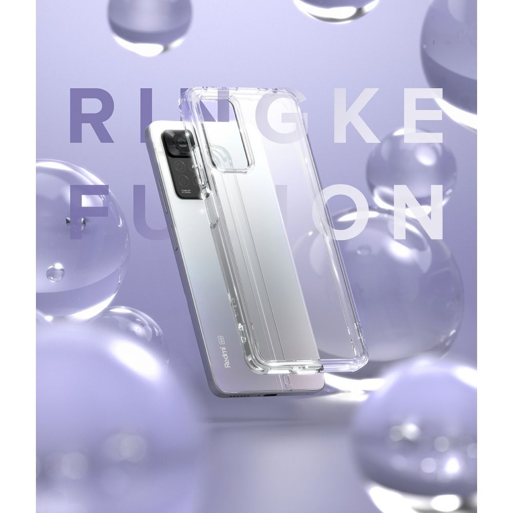 Pokrowiec etui Ringke Fusion przeroczyste Xiaomi Redmi Note 11 Pro / 9