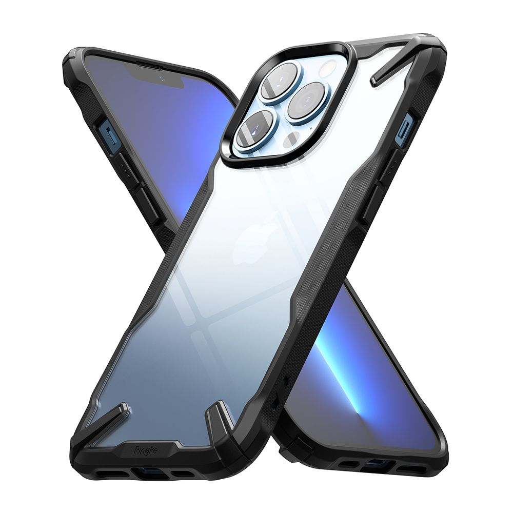 Pokrowiec etui Ringke Fusion X czarne APPLE iPhone 13 Pro / 10