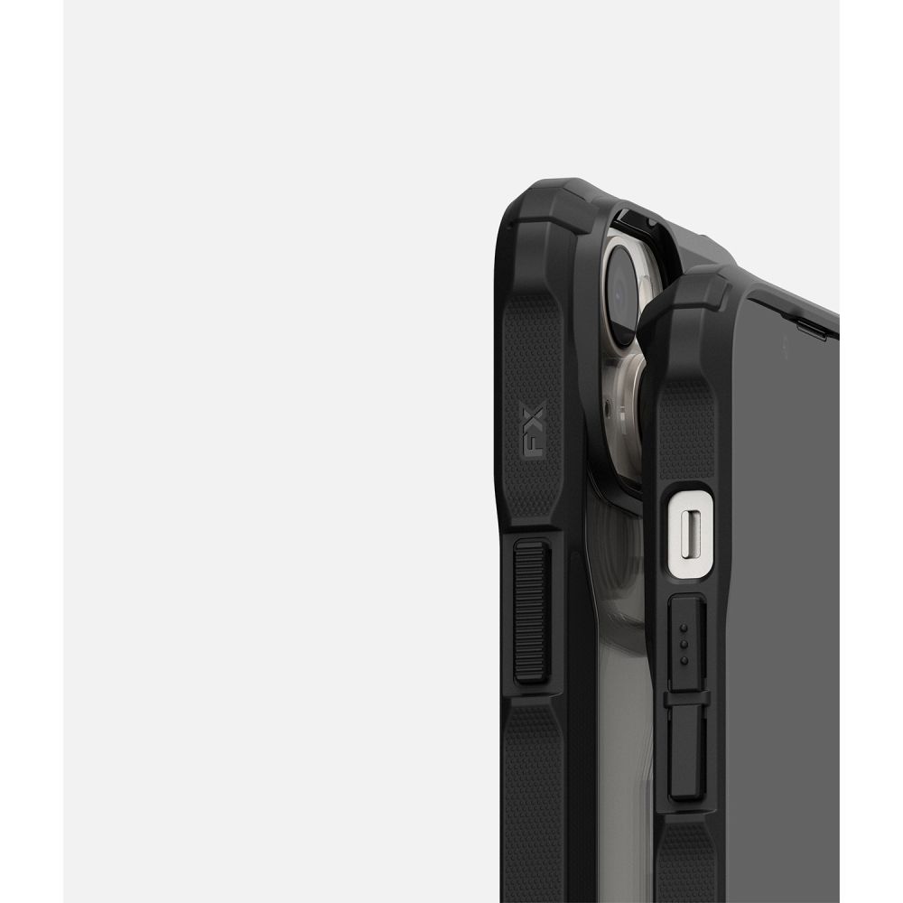 Pokrowiec etui Ringke Fusion X czarne APPLE iPhone 14 / 5