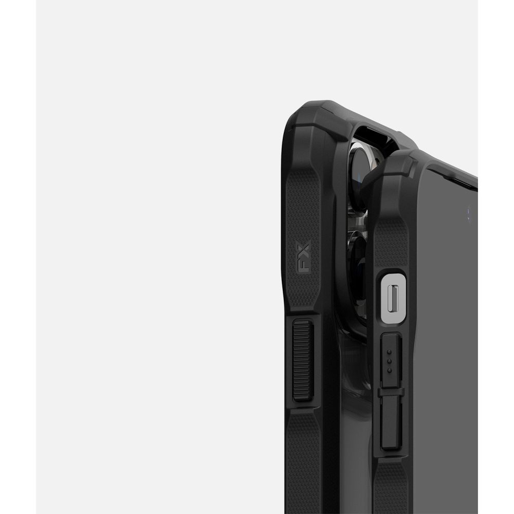 Pokrowiec etui Ringke Fusion X czarne APPLE iPhone 14 Pro / 4