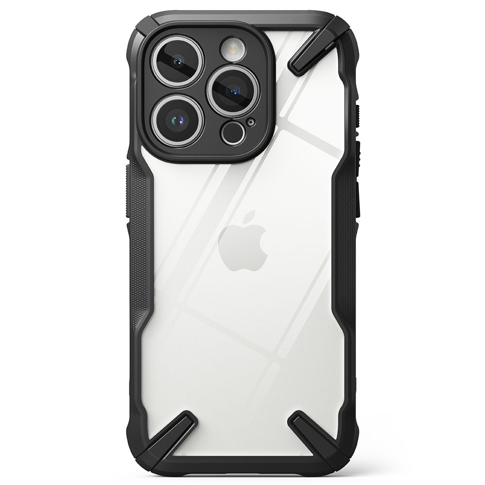 Pokrowiec etui Ringke Fusion X czarne APPLE iPhone 15 Pro Max / 3
