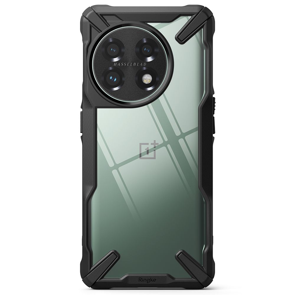 Pokrowiec etui Ringke Fusion X czarne OnePlus 11 5G / 3