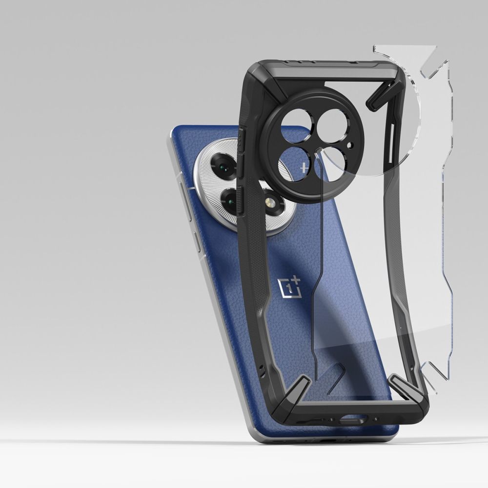 Pokrowiec etui Ringke Fusion X czarne OnePlus 13 / 4