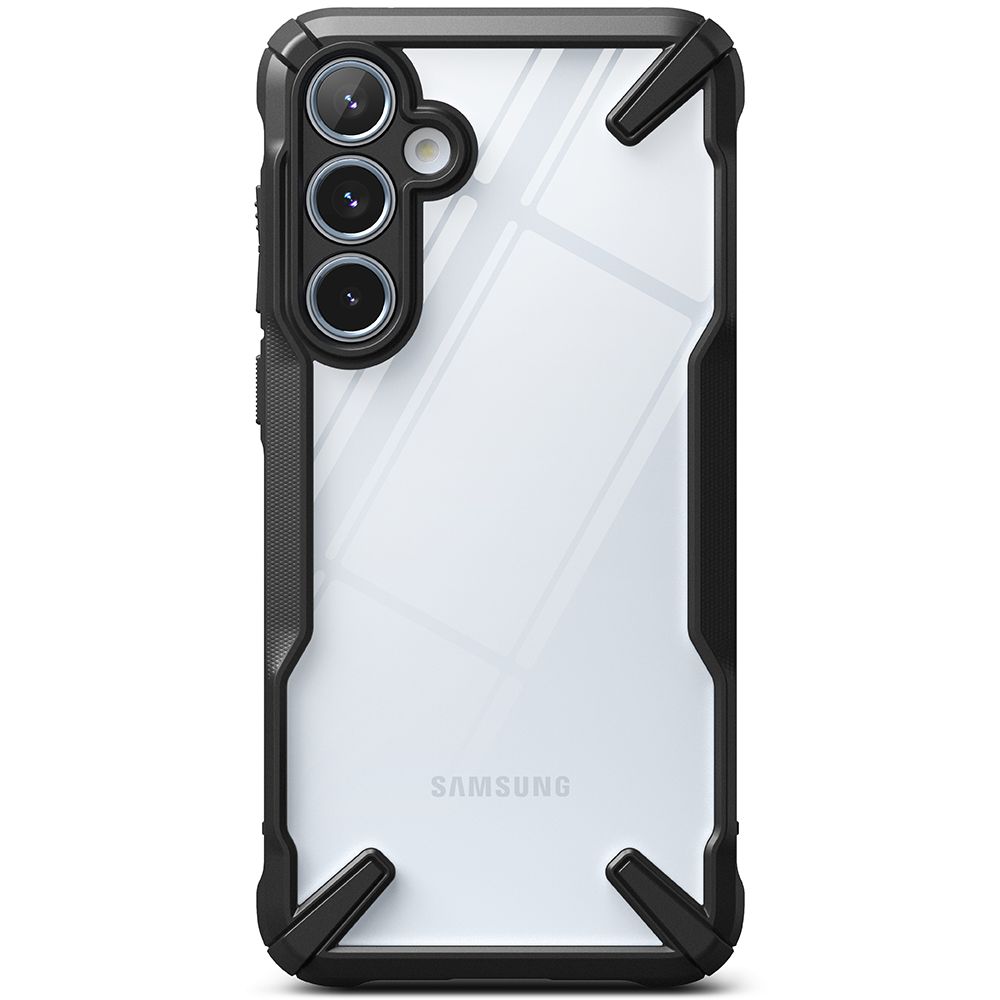 Pokrowiec etui Ringke Fusion X czarne SAMSUNG Galaxy A55 5G / 10