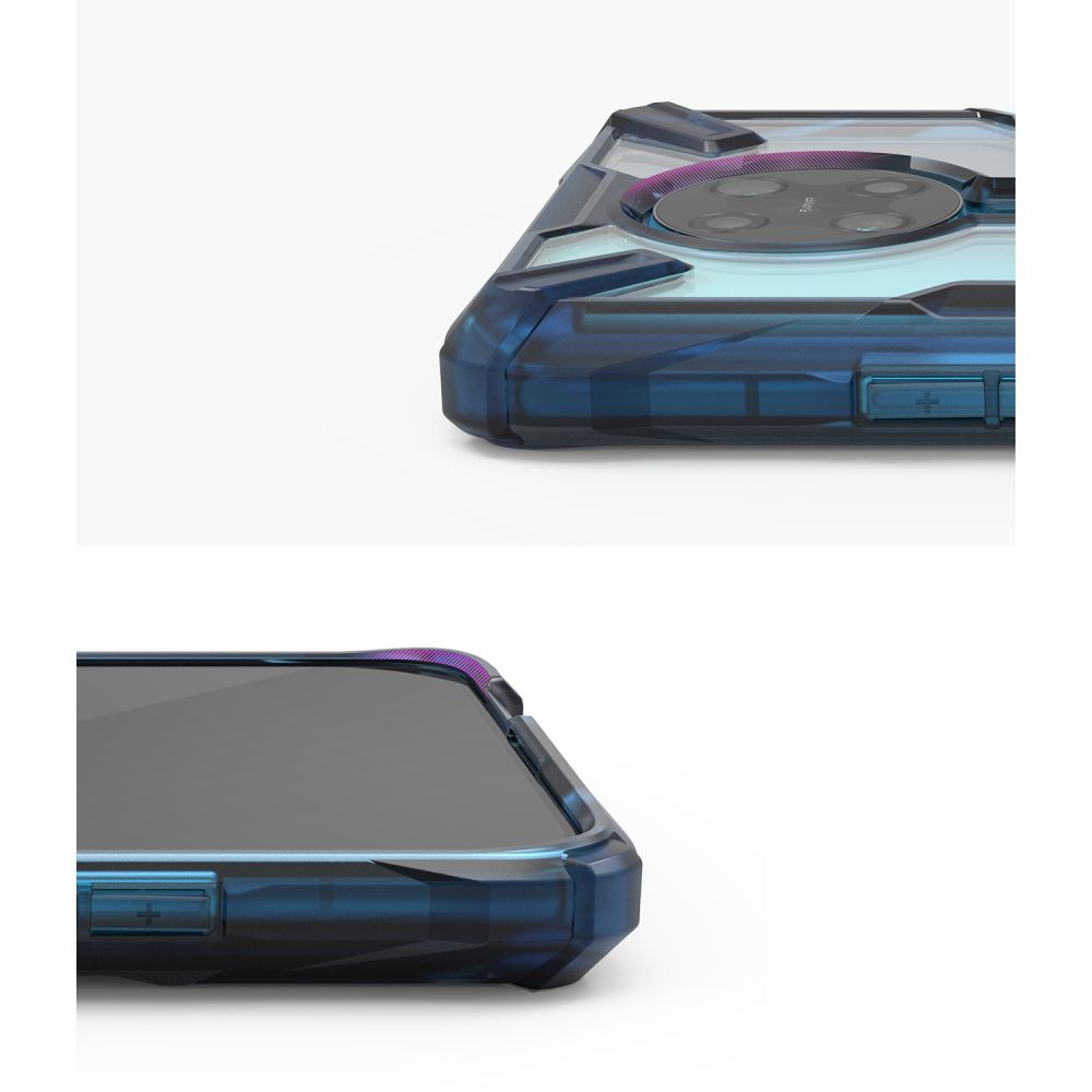 Pokrowiec etui Ringke Fusion X Niebieskie Xiaomi Poco F2 Pro / 8