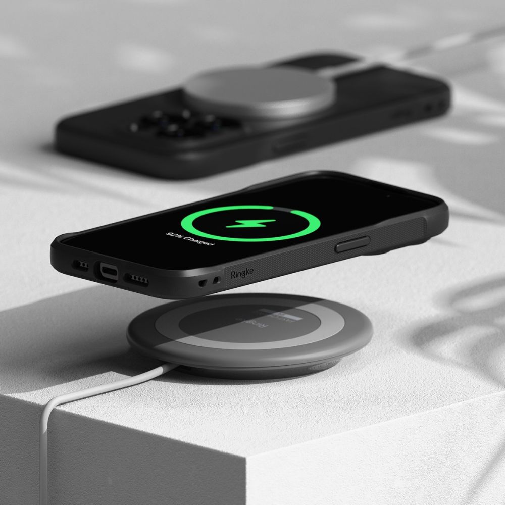 Pokrowiec etui Ringke Onyx czarne APPLE iPhone 15 Pro Max / 7