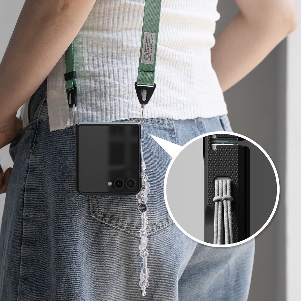 Pokrowiec etui Ringke Onyx czarne SAMSUNG Galaxy Z Flip 7 / 8 Pokrowiec etui Ringke Onyx czarne SAMSUNG Galaxy Z Flip 7 / 8