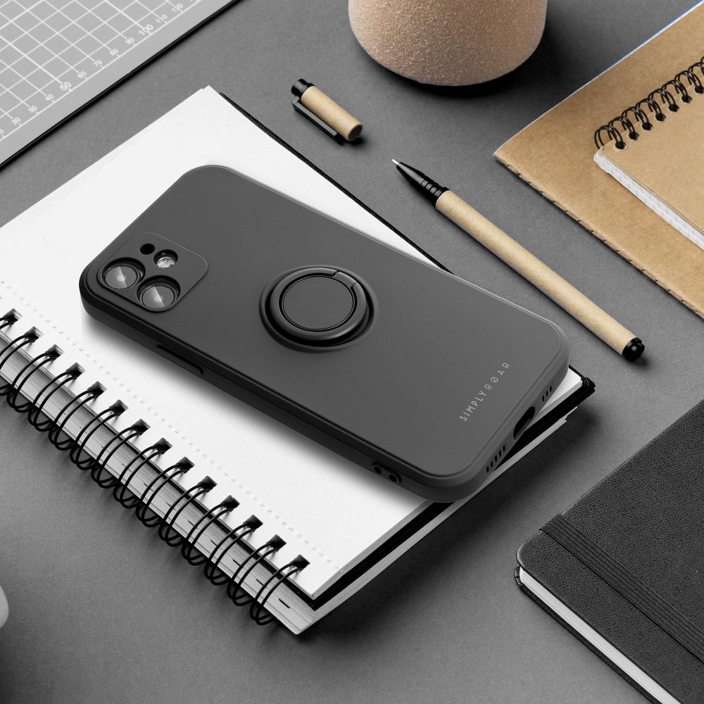 Pokrowiec etui Roar Amber Case czarne APPLE iPhone 16e / 5