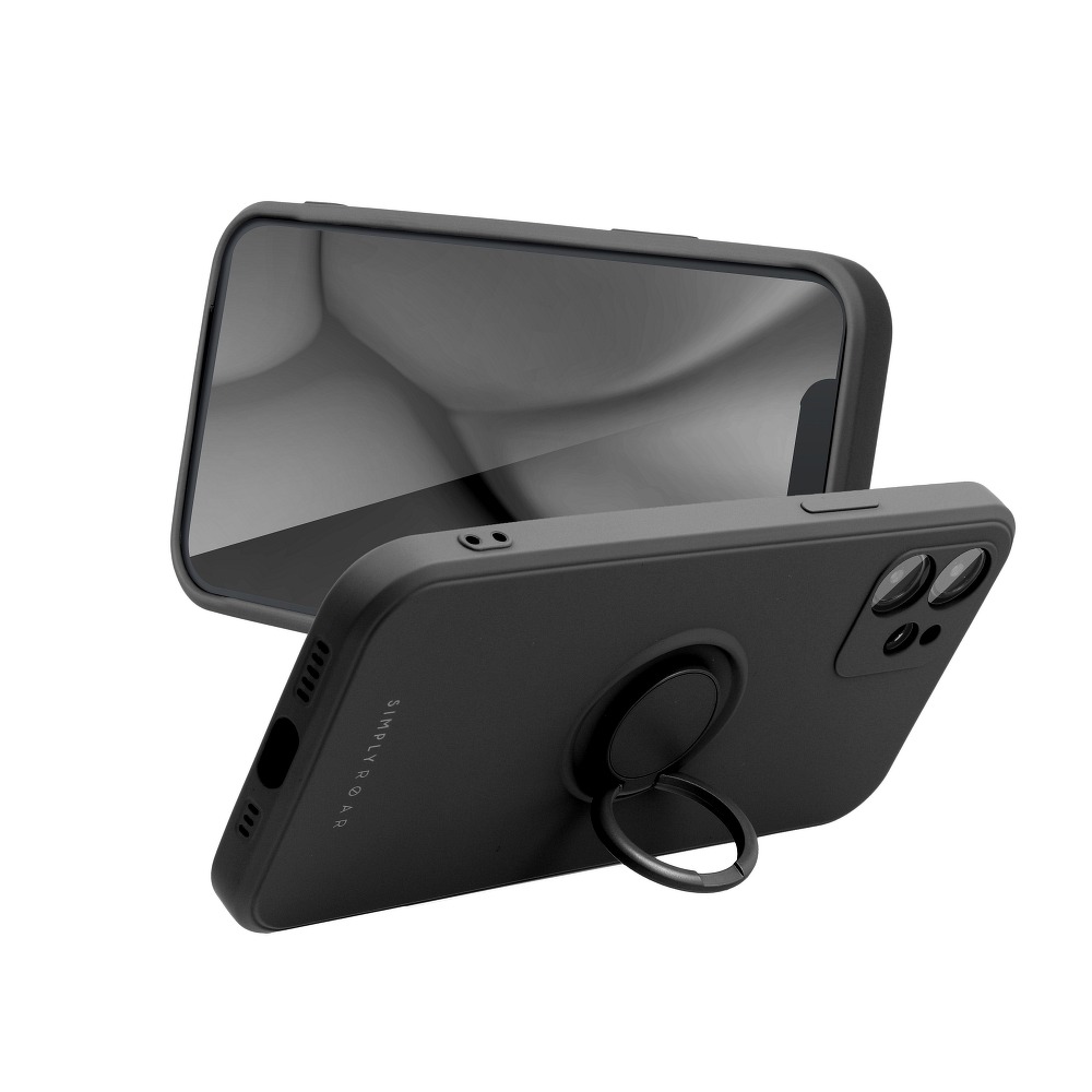 Pokrowiec etui Roar Amber Case czarne Xiaomi Redmi Note 10 5G / 2