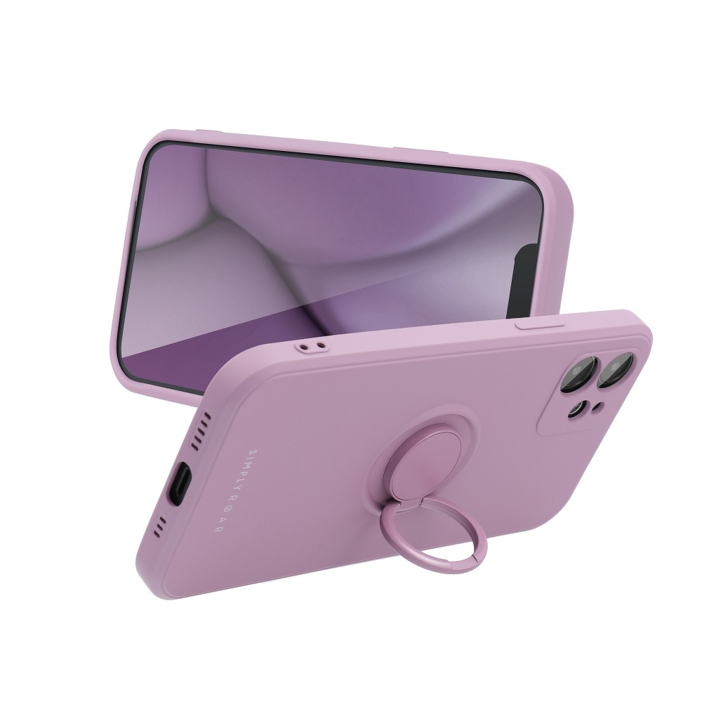 Pokrowiec etui Roar Amber Case fioletowe APPLE iPhone 12 Pro Max / 2