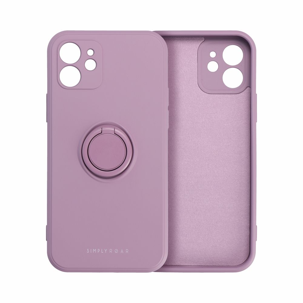 Pokrowiec etui Roar Amber Case fioletowe APPLE iPhone 16 Pro Max / 3