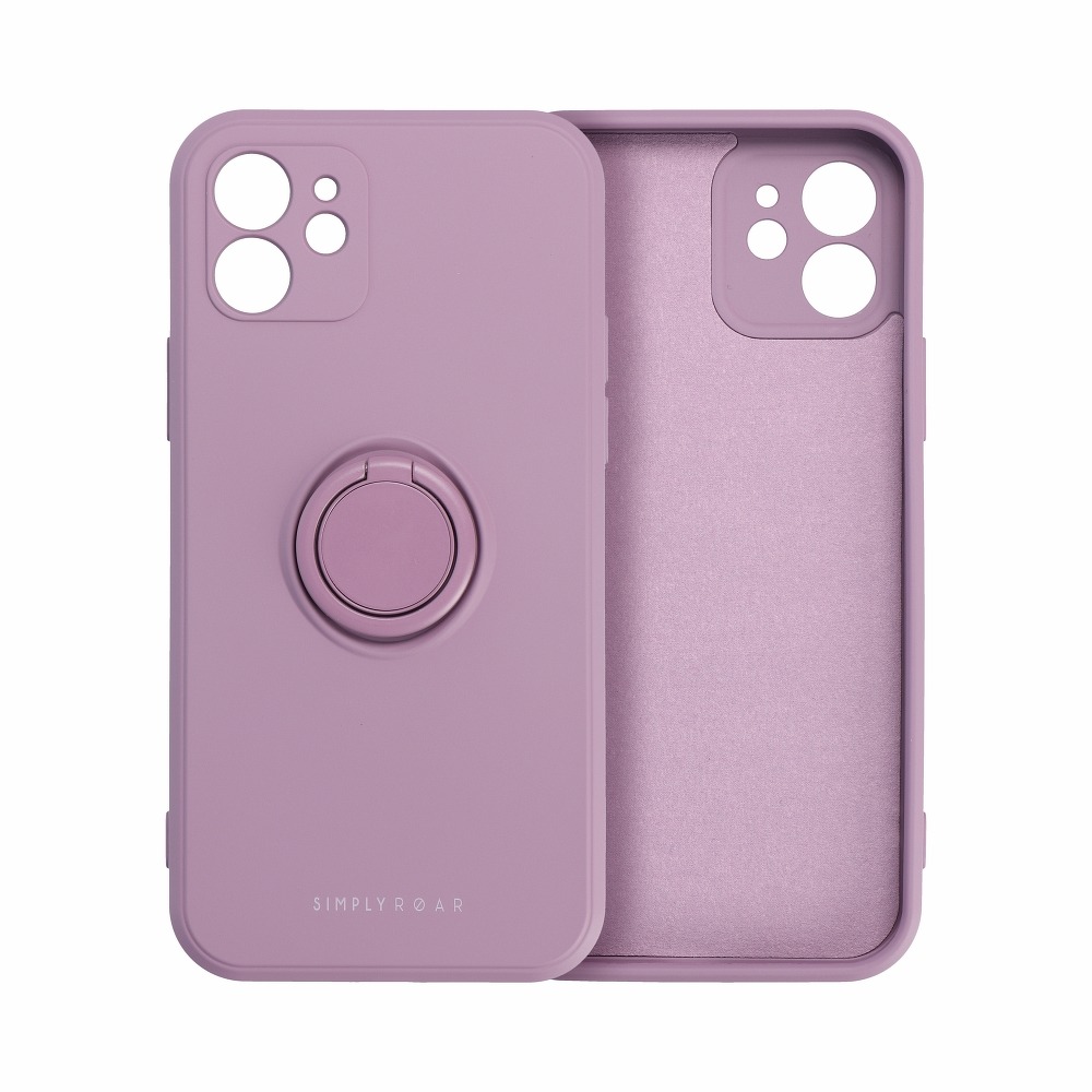 Pokrowiec etui Roar Amber Case fioletowe Xiaomi Redmi Note 10 5G / 3