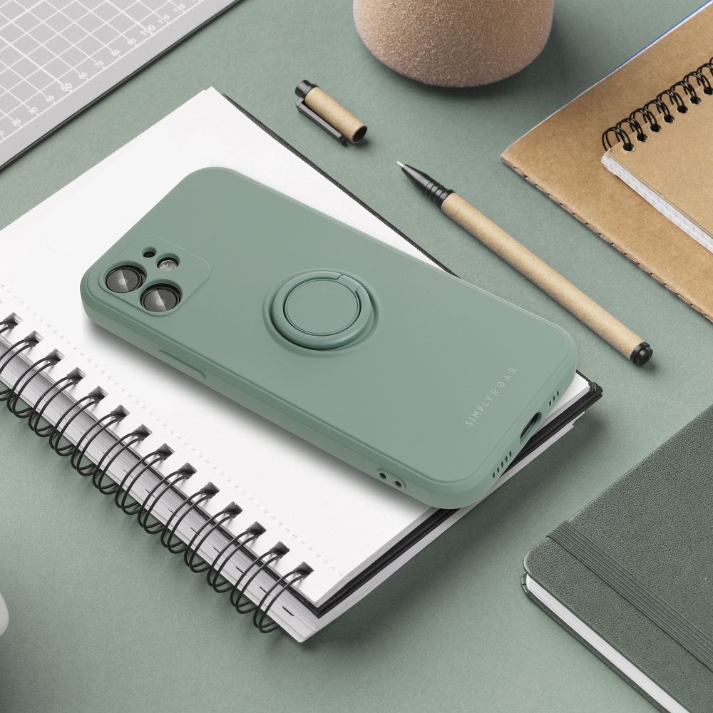 Pokrowiec etui Roar Amber Case zielone APPLE iPhone 16 Plus / 4