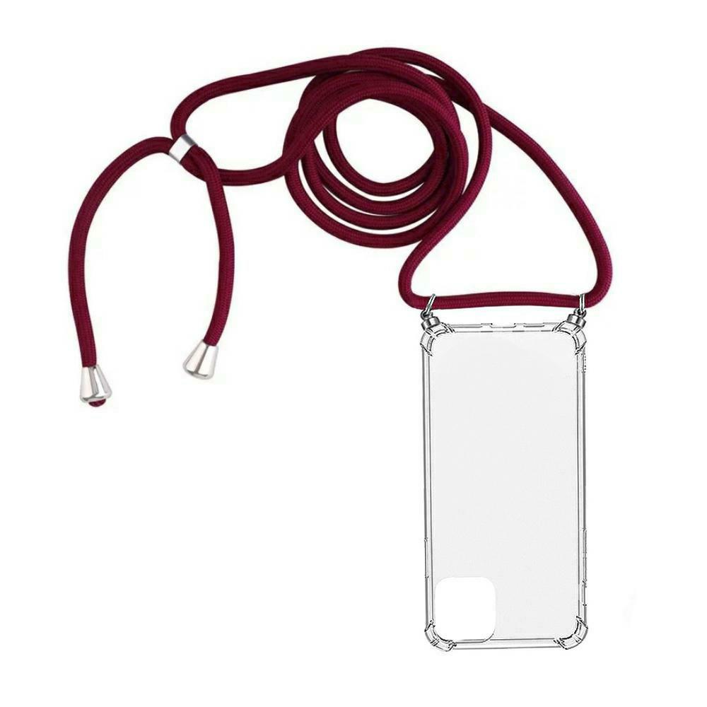 Pokrowiec etui Rope Case ze sznurkiem czerwone APPLE iPhone 13 Pro Max