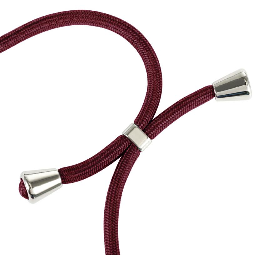 Pokrowiec etui Rope Case ze sznurkiem czerwone SAMSUNG Galaxy A72 / 2