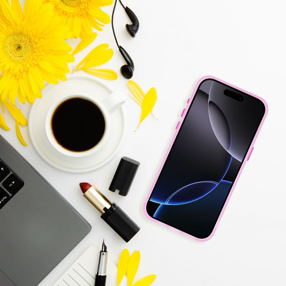 Pokrowiec Etui Sappy r�owe APPLE iPhone 17 Pro Max / 3