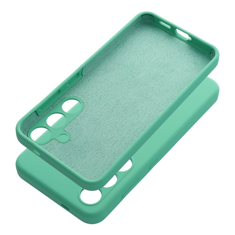 Pokrowiec etui Silicone 2mm miętowe Google Pixel 9