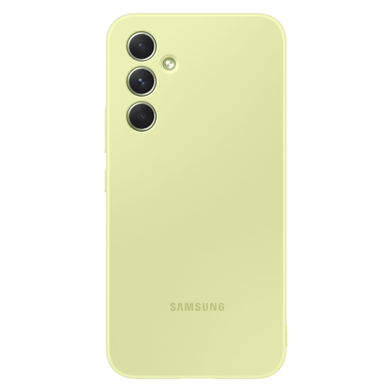 Pokrowiec etui oryginalne Silicone Cover limonkowe SAMSUNG Galaxy A54 5G